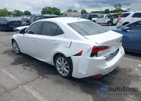 2017 Lexus Is 200T z USA, uszkodzony, nr VIN JTHBA1D27H5055310